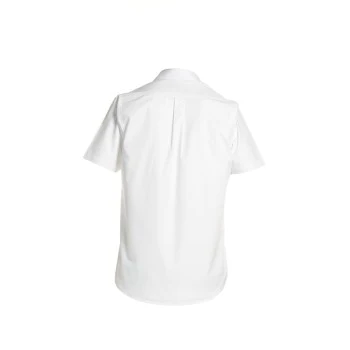 School White Short Sleeved Classic Shirt