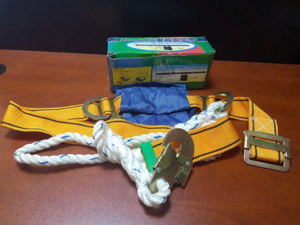 D-ring safety belt