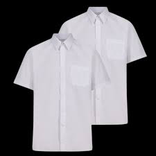 White Short-Sleeved Classic Shirt