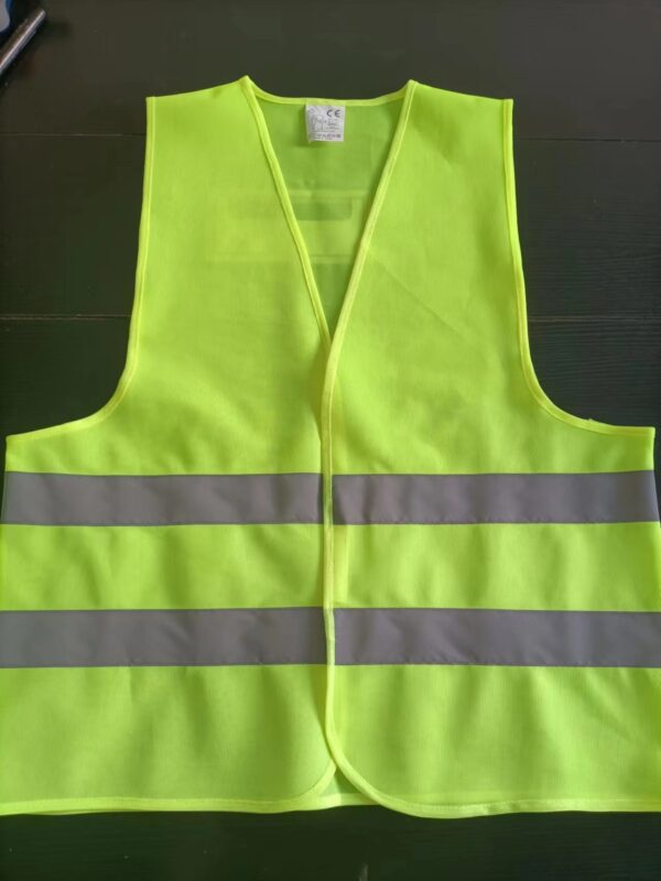 Green 80gsm reflective vest