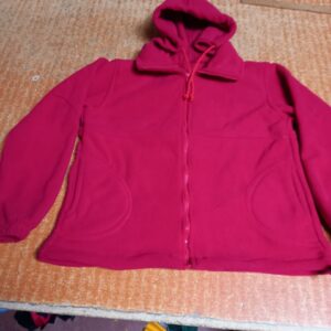 Pink school fleece jacket