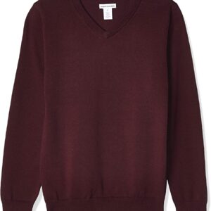 Brown school sweater