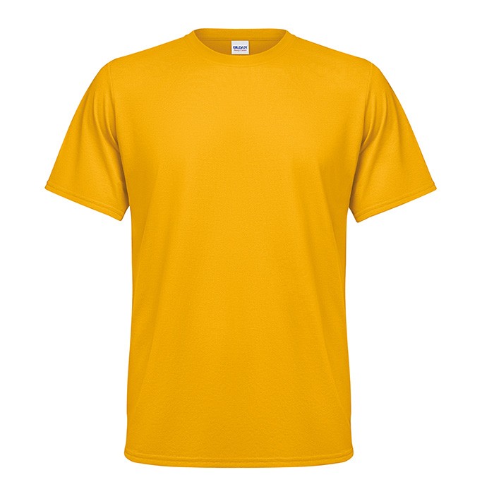 Yellow round neck t-shirt - Tekiria General Suppliers LTD