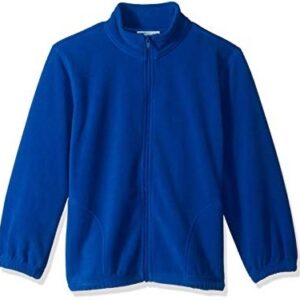 Royal blue school fleece jacket