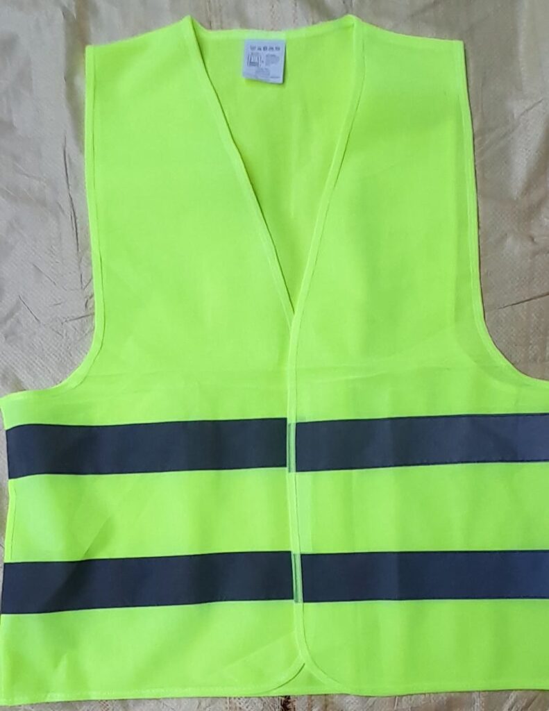 120gsm green reflective vest Tekiria General Suppliers LTD