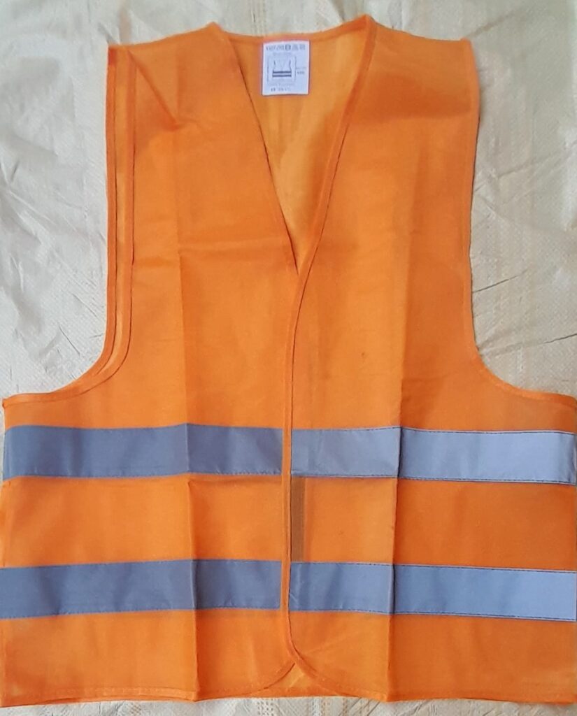 80gsm orange reflective vest Tekiria General Suppliers LTD