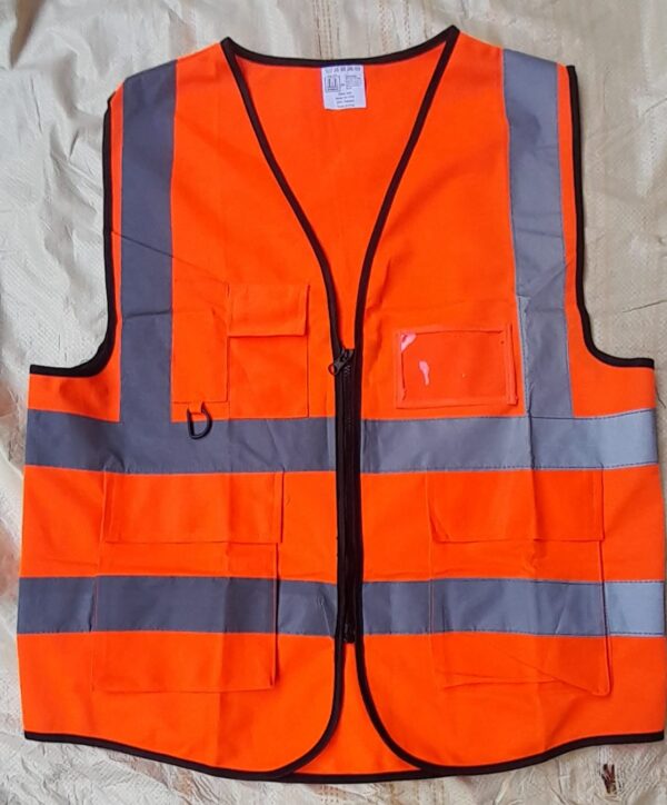 190gsm orange executive reflective vest