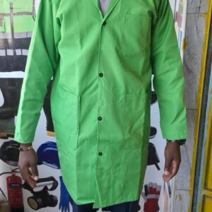 Safaricom green dust coat