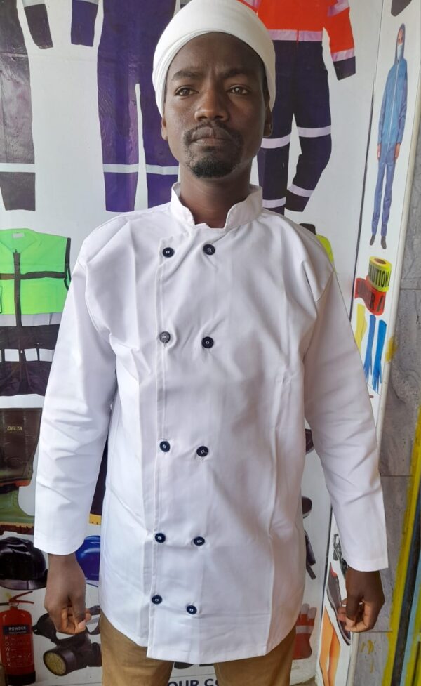White chef jacket