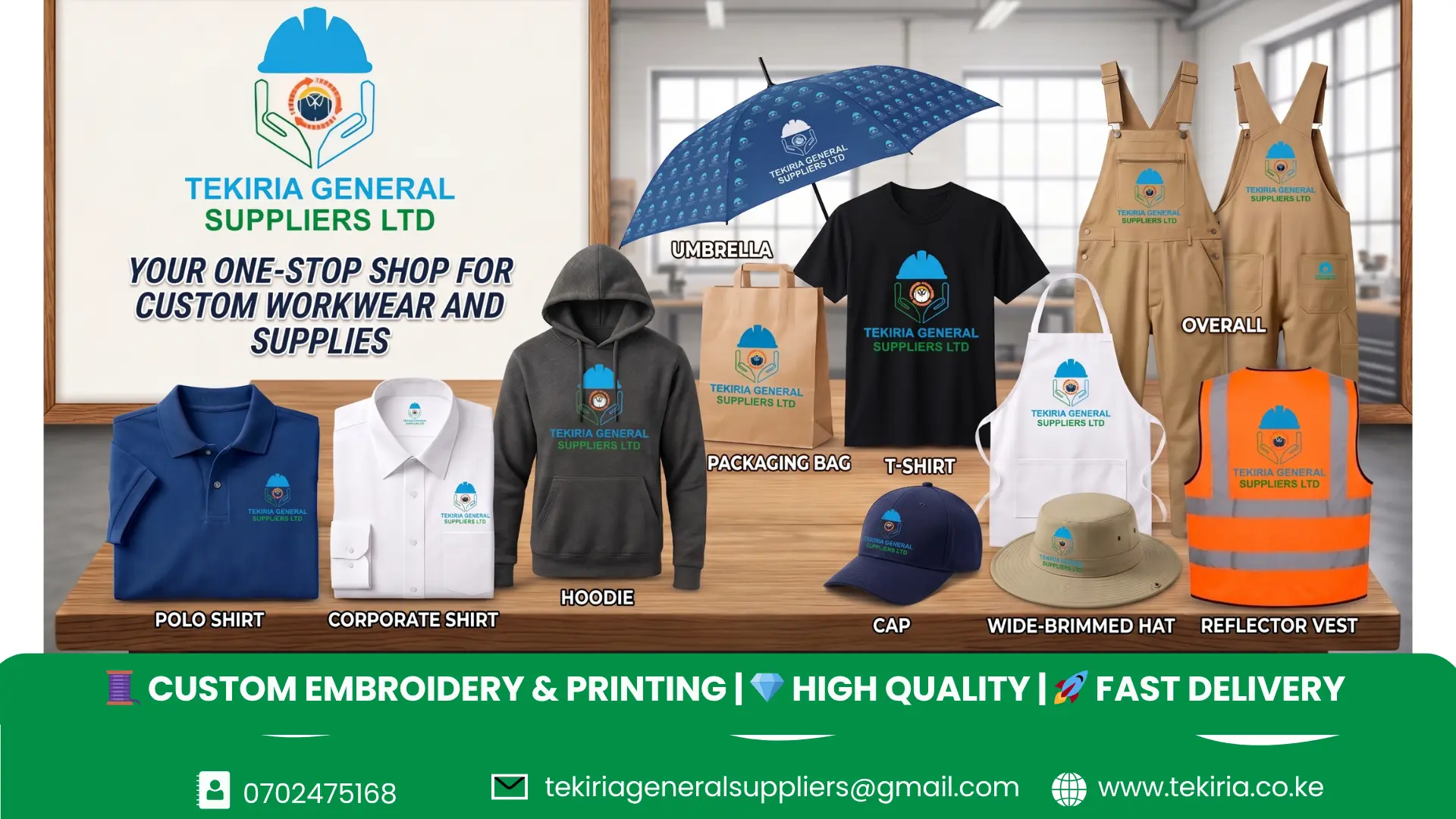 EMBROIDERY SERVICES IN NAIROBI