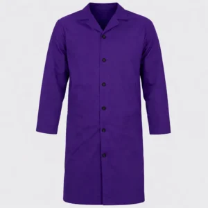 purple dustcoat