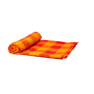 red & yellow masai shuka